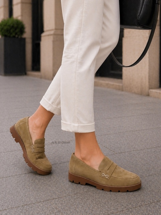 Vionic Shoes - Vionic Cheryl II Suede Loafers Women’s Sz 12W Camel Brown Tan Slip-On Shoes NWB